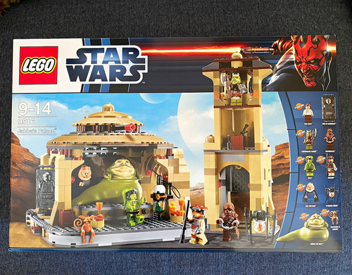 Lego star wars 9516 jabba - star,