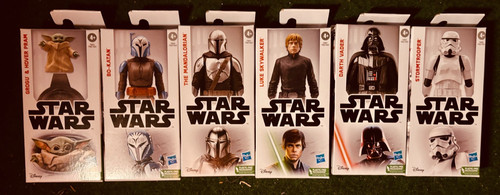 Star wars figuren set 6er - set,