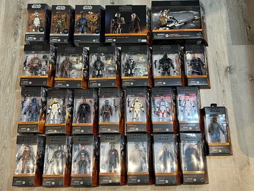 Star wars black series - black,