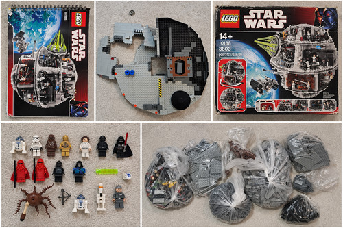 Lego star wars 10188 - star,