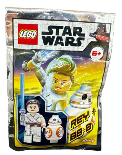 Lego star wars rey - rey, bb-8